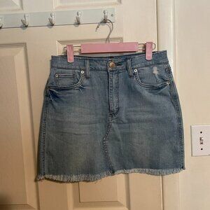 STS Blue High Waist Denim Skirt Size 28
